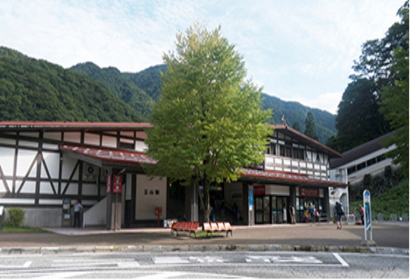 다테야마역 立山駅(たてやま) 출발