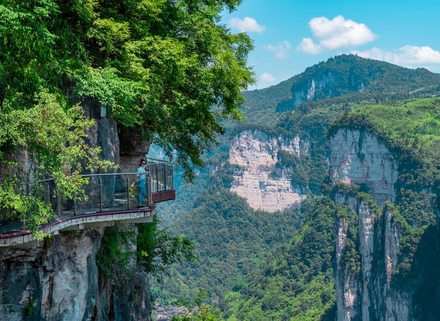 사진:중경/천생삼교/덕항대협곡/부용고진 6일 #노쇼핑