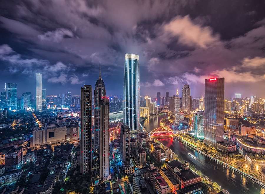 사진:천진 3일 #노옵션노쇼핑 #국적기 #하얏트호텔 #3대야경