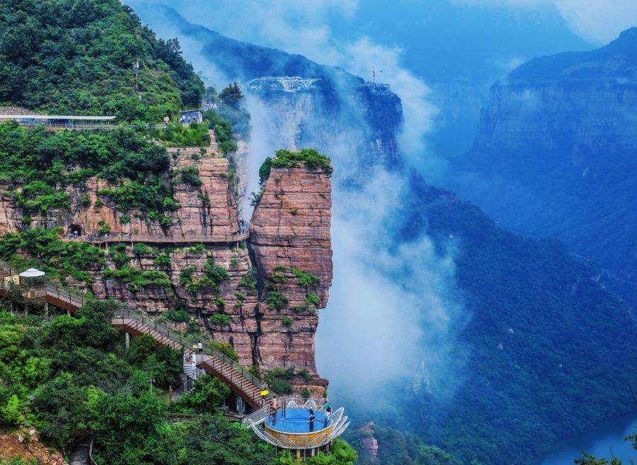 사진:부산출발 석가장/태항산 4/5일 #보천대협곡#팔천협(통천협)리무진버스